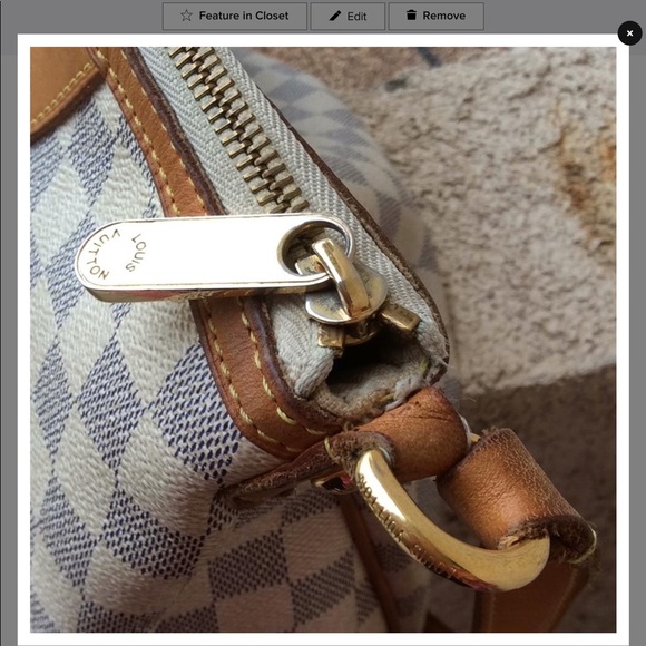 LOUIS VUITTON SIRACUSA MM DAMIER AZUR - Picture 4 of 7